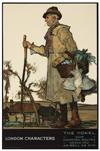 ELIJAH ALBERT COX (1876-1955). LONDON CHARACTERS. Group of 4 posters. 1920. Each approximately 30x19 inches, 76x50 cm. Chorley & Picker